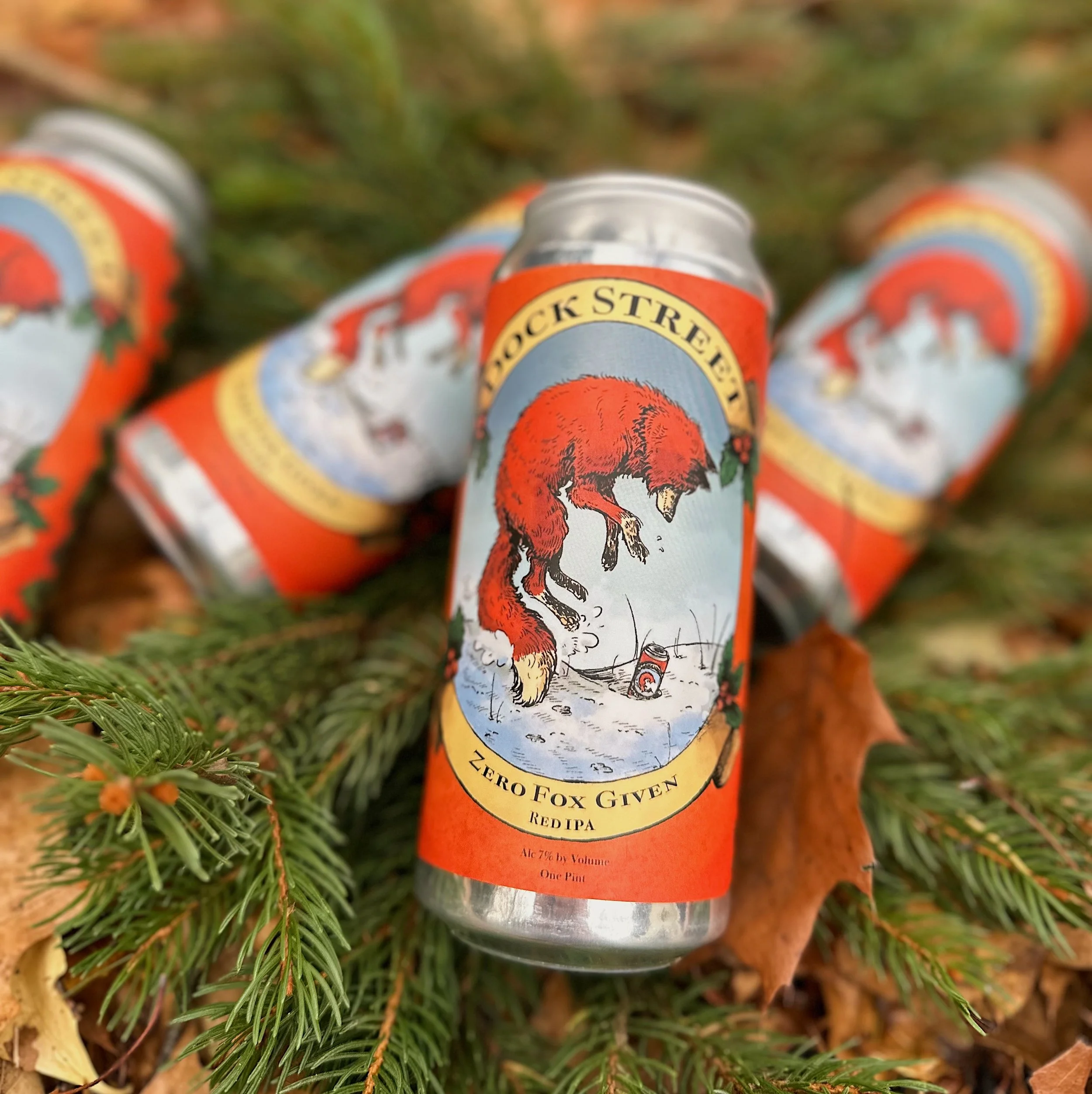 Dock Street Zero Fox Given is back, with label art by Moore Alum